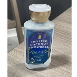 NEW Bath And Body Works Frosted Coconut Snowball Lotion 8 Fl Oz